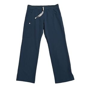 FIGS Kade Cargo Scrub Pants Technical Collection Womens Large Navy Dark Harbor